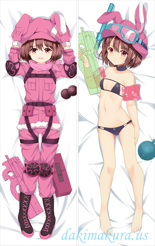 Sword Art Online Alternative Gun Gale Online Llenn Karen Kohiruimaki dakimakura pillowcase